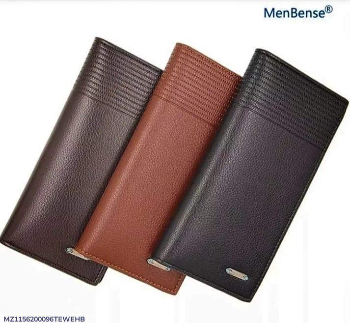 Premium Leather Wallet for Men Brown Tan Black