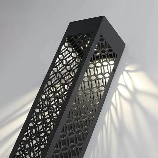 Modern Geometric Wall Lamp with Magnetic Mount