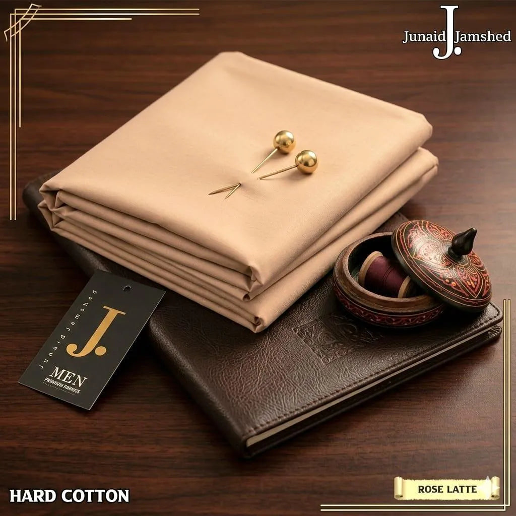 Men Hard Cotton Suit Rose Latte 4.5m