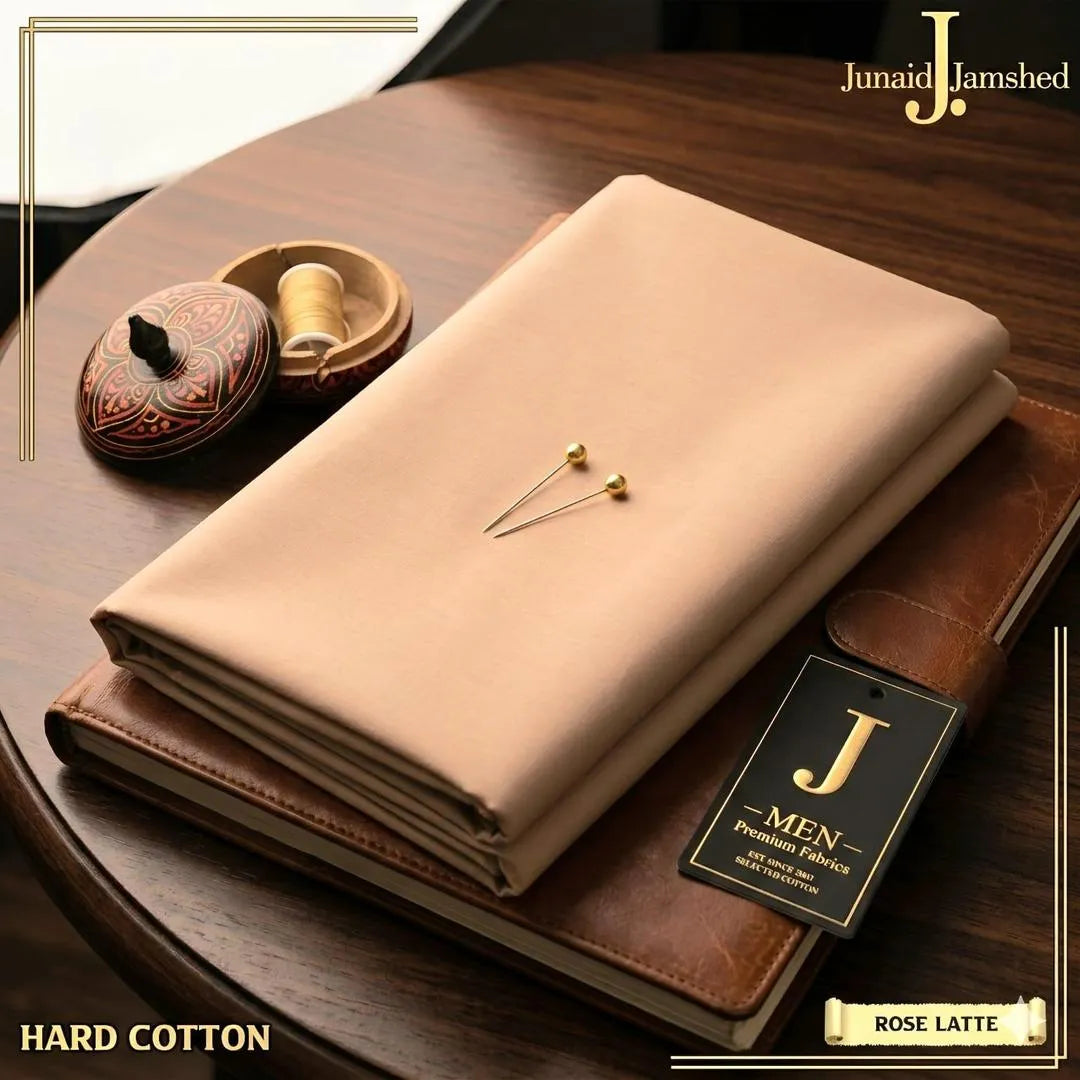 Men Hard Cotton Suit Rose Latte 4.5m