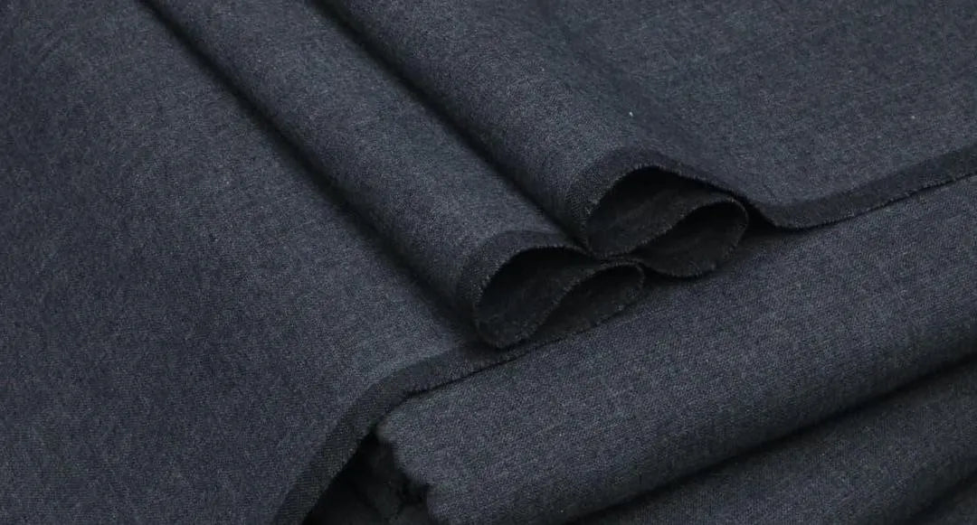Men Khaddar Suit Plain Grey Winter Casual Wear