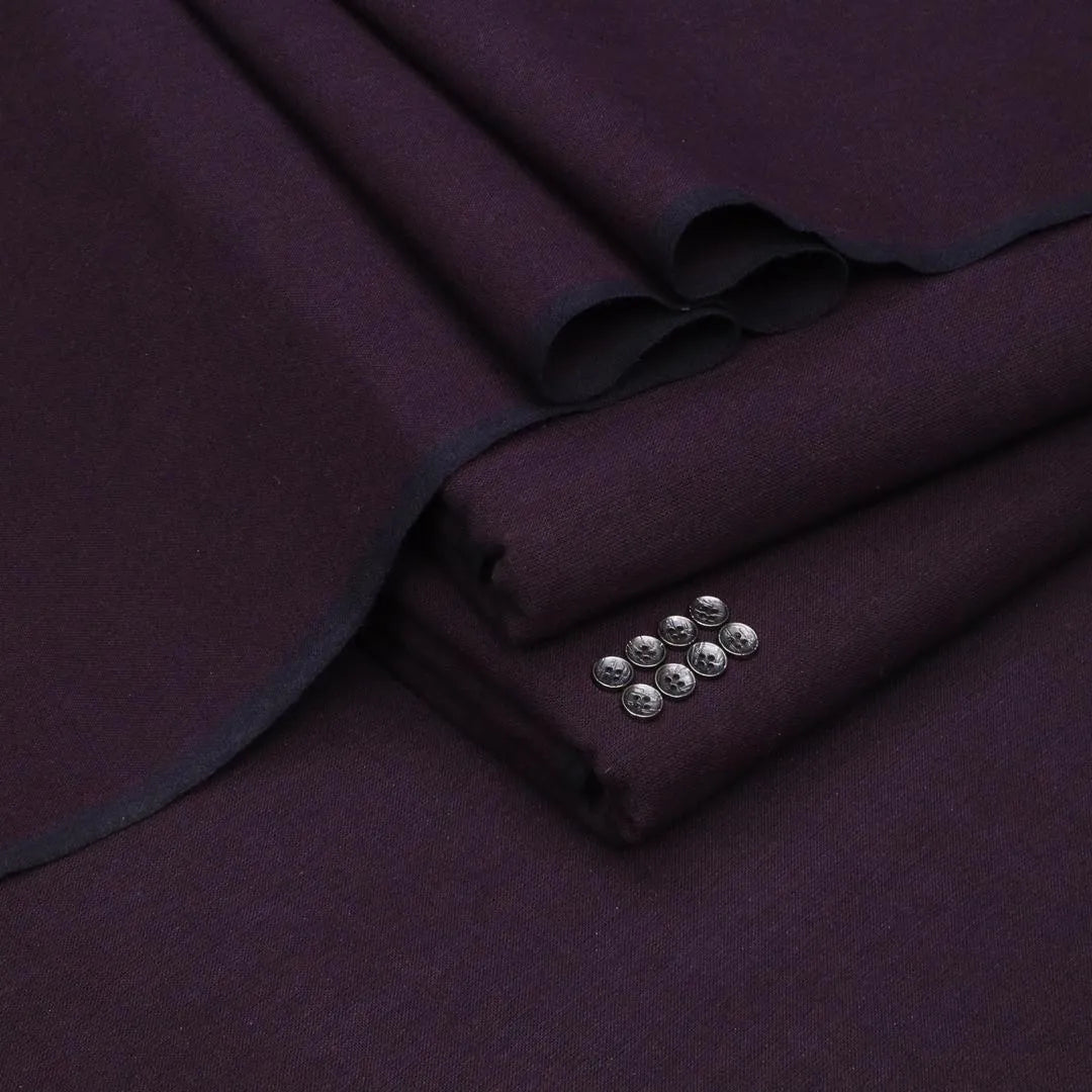 Maroon Khaddar Suit 7m Cutting Winter Warm Pakistan